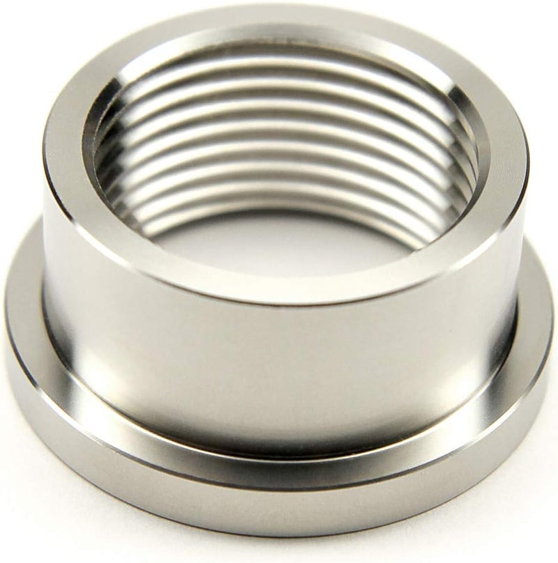 AdaptorMount G 1" (BSPP) Stainless Steel 304 Female Threaded Stepped Weld Bung Mounting Fitting (OD 1.5") with Top Head (OD 1.7") - Image 2